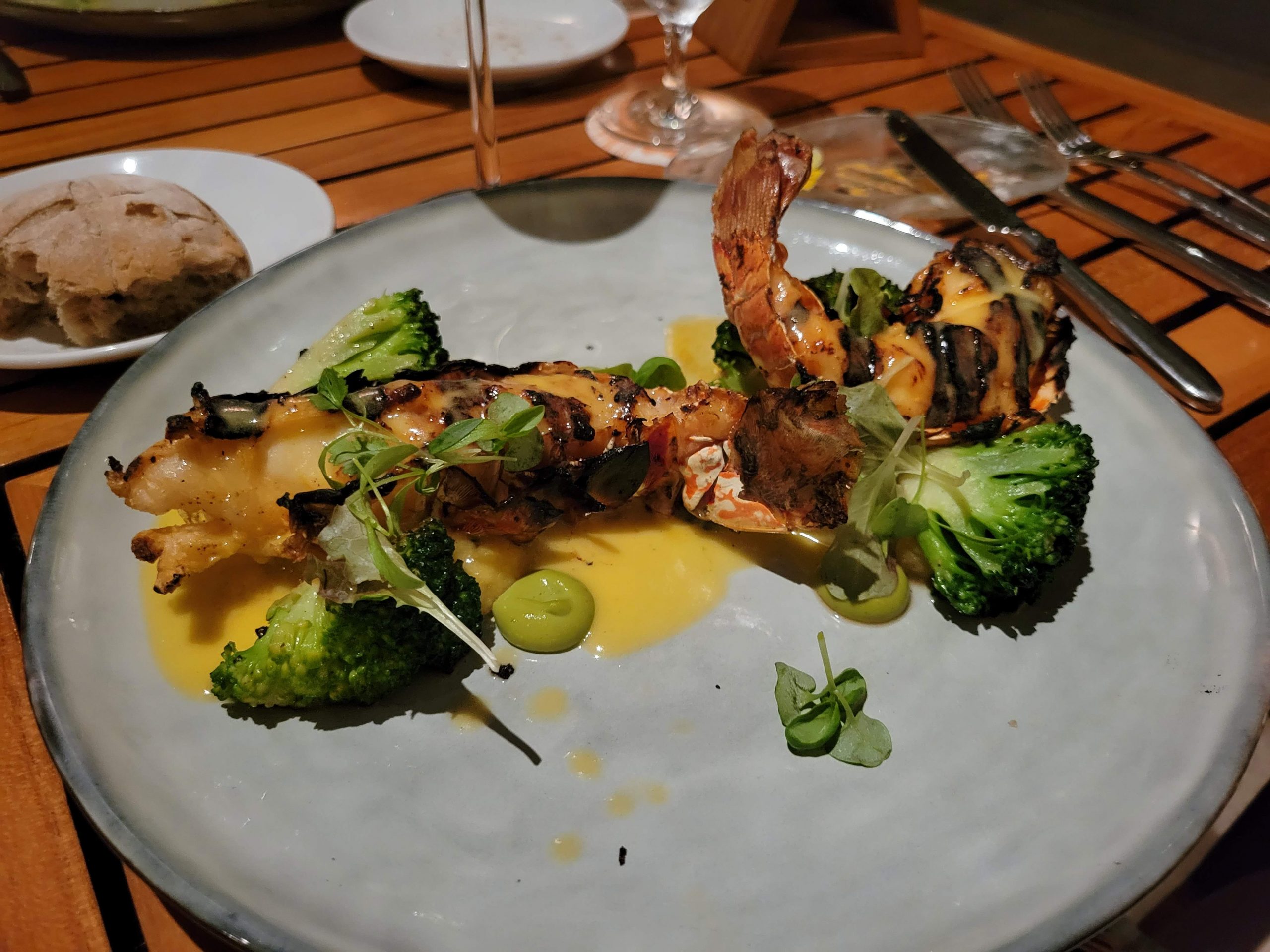 Ostra Grilled Lobster Tail