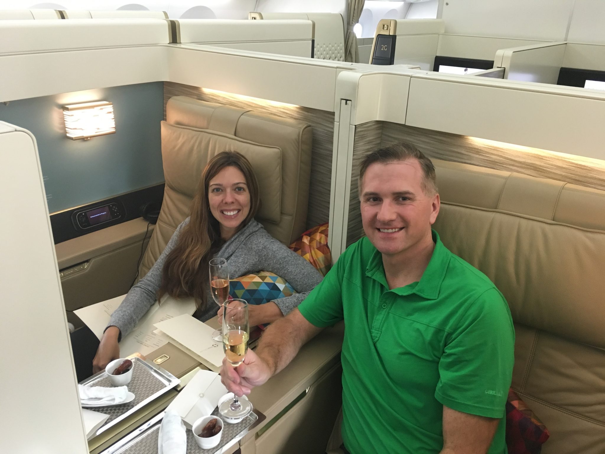 Our $38,000 Maldives Trip for less than ~$2,700 – Part 6 Going Home 1st Class