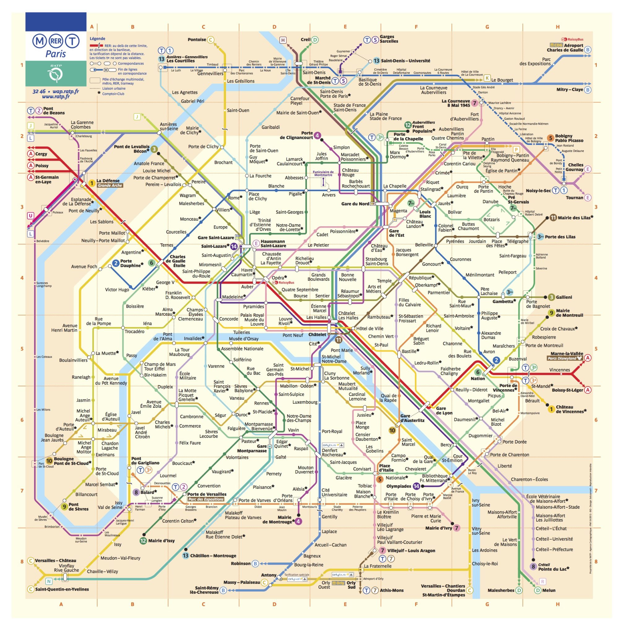 paris tourist metro pass