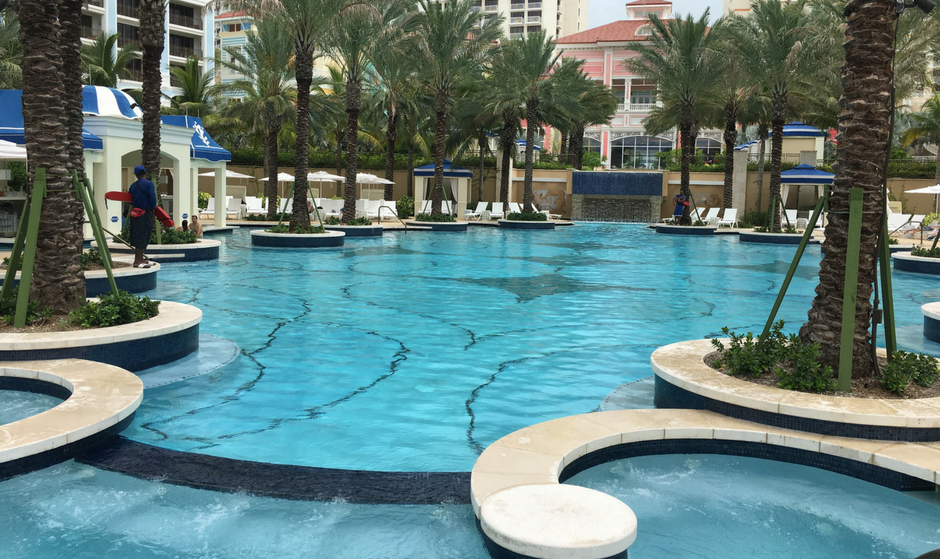 Water slide exits into this pool - Picture of Flamingo Las Vegas Hotel &  Casino - Tripadvisor