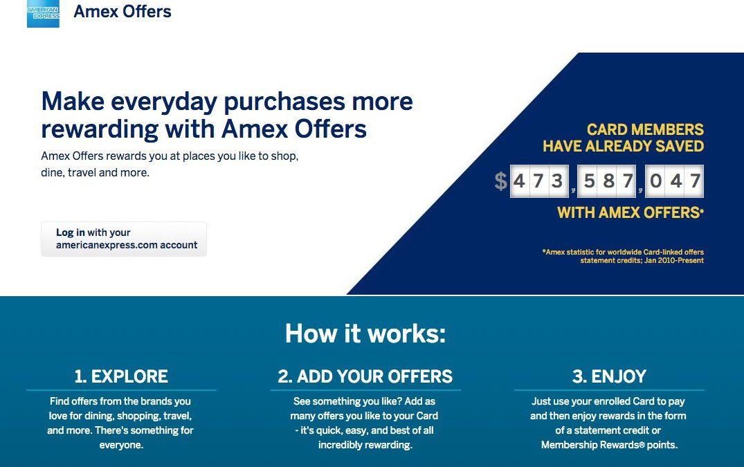 American Express Offers Multi Browser Trick